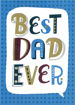 Picture of BEST DAD EVER CARD